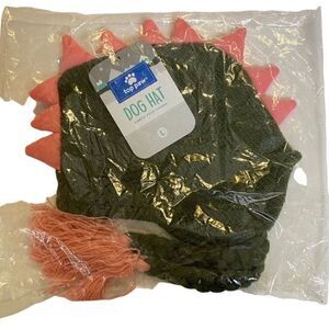Top Paw NWT Large Pink/Green Dino Hat